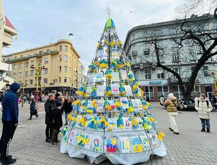 Новорічна ялинка в Івано-Франківську