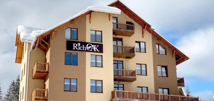 Готель Rich Oak в Яблуниці. Відвідуйте по акції 39