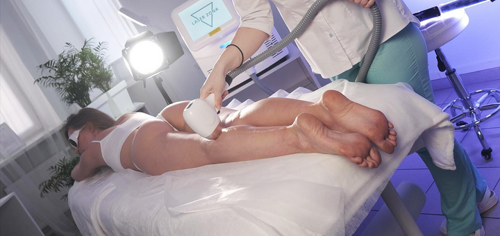 Мережа студій лазерної епіляції та косметології Laser zona. Відвідуйте по акції 11