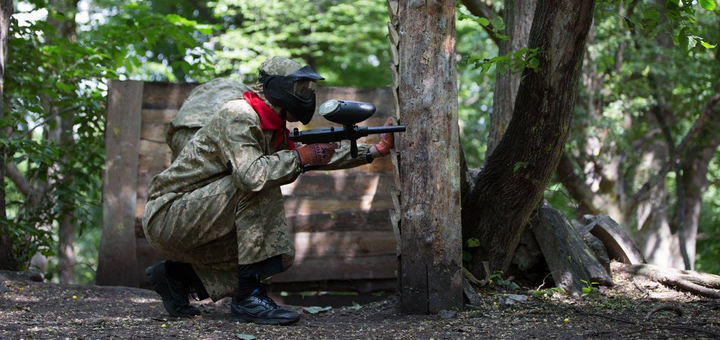 Пейнтбольний клуб GANZ. Відвідуйте по акції 1