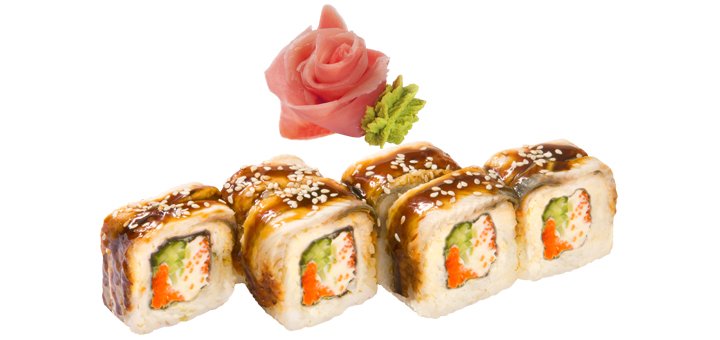 Sushi philadelphia &quot;foodman&quot; in kiev. order sushi delivery for the promotion.