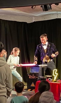 Interactive show for adults and children Tesla. Visit with promotion 7