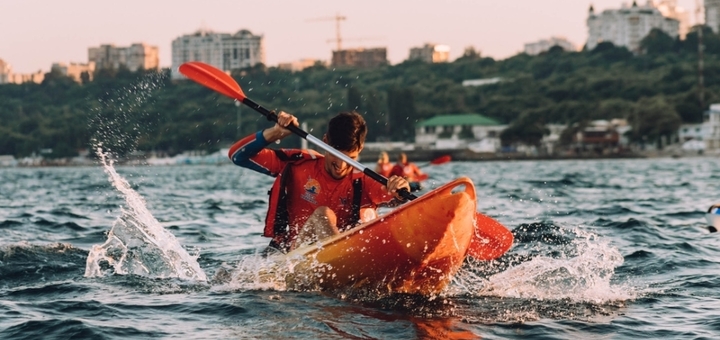 Rental of kayaks and SUP boards in Odessa with a 7 discount