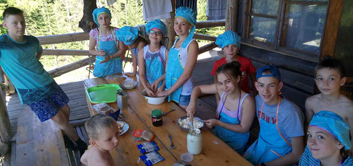 Children's camp Bulbona camp. Visit on promotion 14