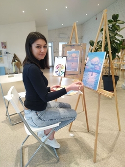 Drawing lessons at the Art School of Academic Drawing and Painting Irpen Art School. Sign up for a painting course at a discount.