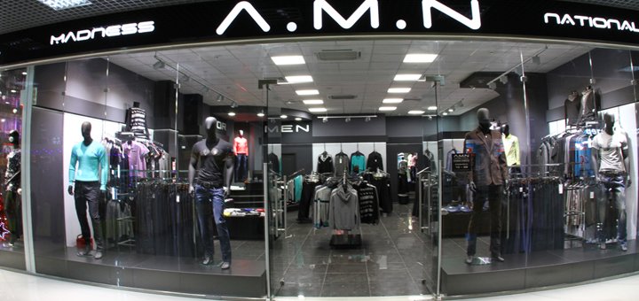 Discounts on men&#39;s clothing at amn stores