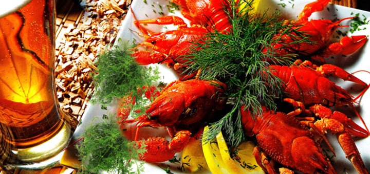 Доставка раков «Crayfish» по Киеву и Киевской области. Покупайте раков по акции.