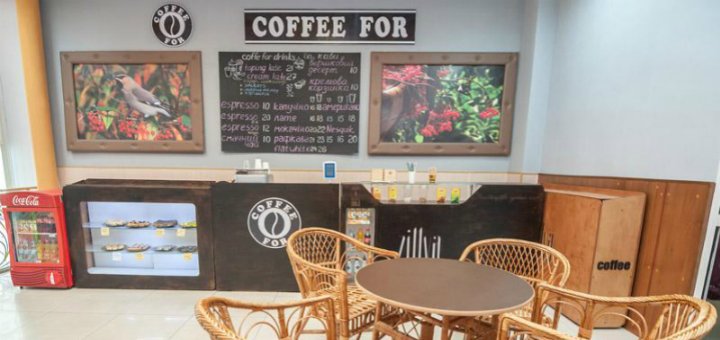 Акции в кофейне «Coffee for»