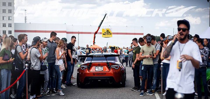 "RTR Time Attack" in Kiev. Discounts apply