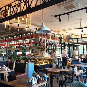 The interior of the restaurant "Compot". Book a table at a discount