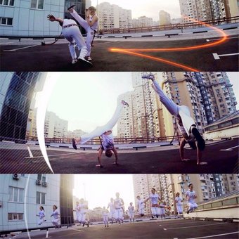 Школа капоэйры «Rabo de Arraia Capoeira» в Киеве. Записывайтесь на занятия по скидке.
