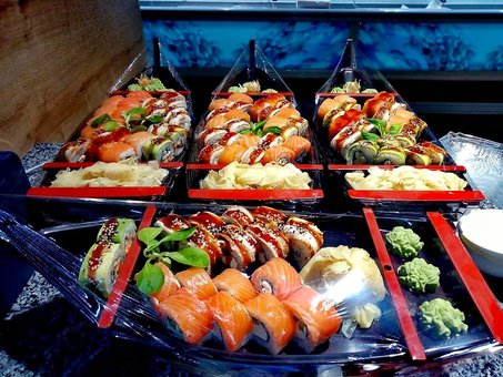 Fish shop-restaurant &quot;flagman&quot;. discounts on dishes
