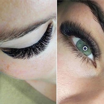 Нарощування вій 3D Київ у салоні «Майстерня краси». Записуйтесь по акції.