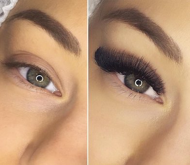 Голлівудське нарощування вій у салоні «Майстерня краси» у Києві. Записуйтесь по акції.