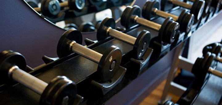 Strength training at bulldog sports club