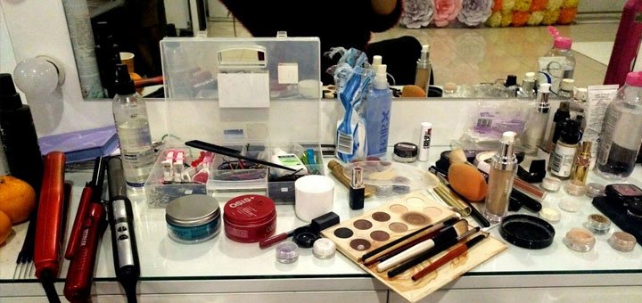 Профессиональная косметика и средства по уходу в работе свадебного стилиста Кристины Антонюк
