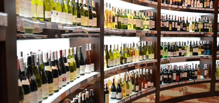 Скидки на вино в сети виномаркетов «OKwine»