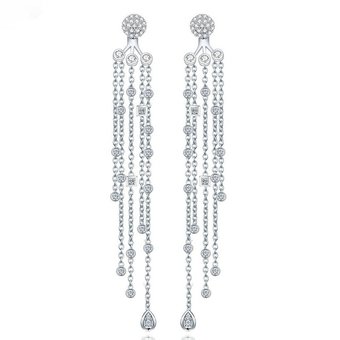 Silver earrings from Sorpreza online store with delivery across Ukraine. Order at a special price