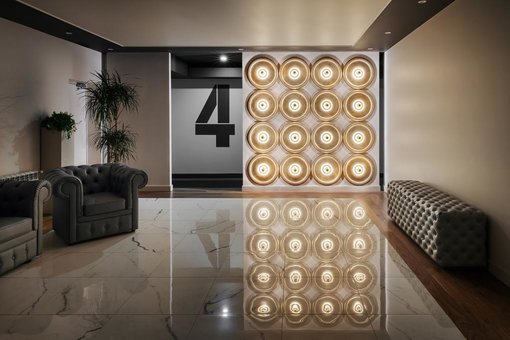 Accommodation in a room at the uno design hotel in odessa with a discount