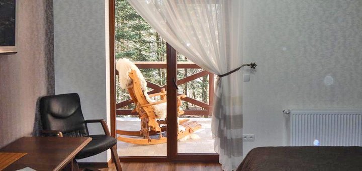 Hotel Karpatska Modrina in Migovo. Book rooms at a discount. 4