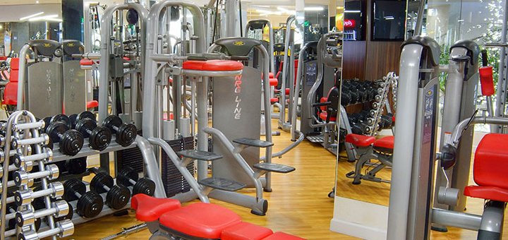 Gym in the fitness club &quot;nemo fit &amp; spa&quot; in odessa. visit for the promotion.