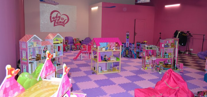 More than 3 hours in the children's room "Lady Land" in Kiev. Visit inexpensively