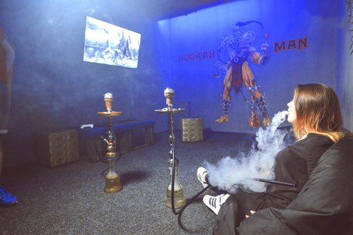 Cozy atmosphere in the hookah "Hookah nights air" in Kiev. Order by promotion