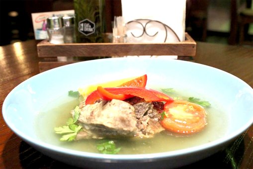 First courses at the tarabar cafe in dnipro. order cheap
