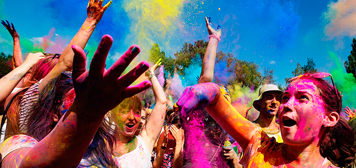 Holi color festival - discount on ticket in kiev